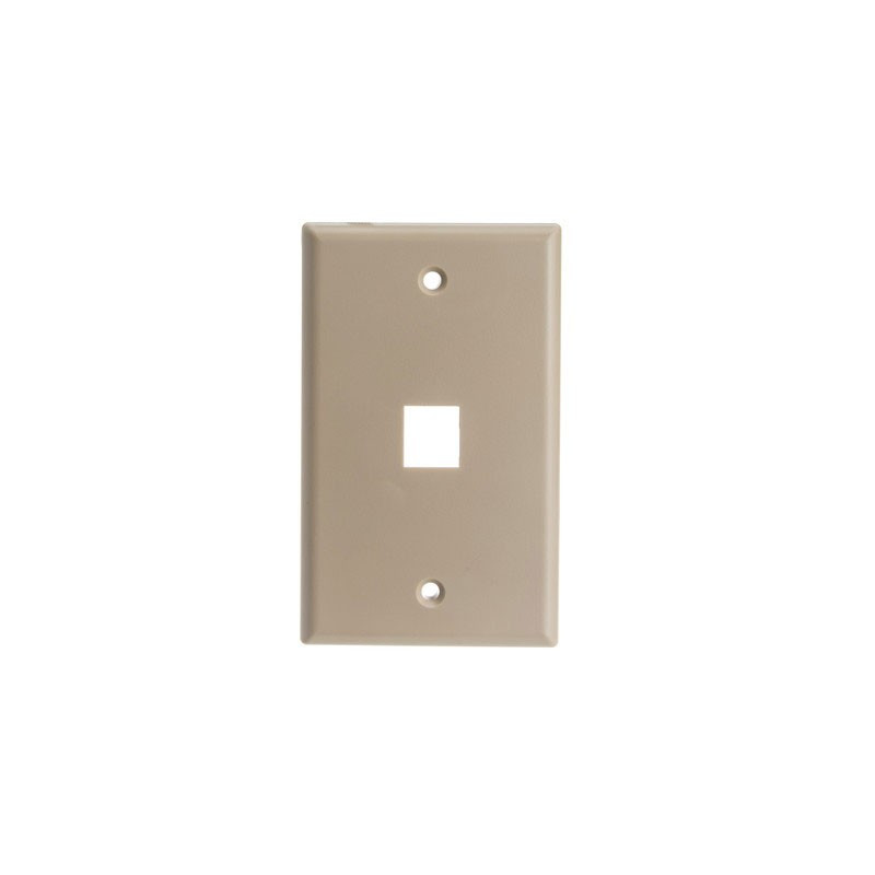Wall Plate 1-Port Light Beige VC-304-J2631