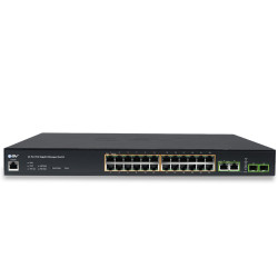 24 PoE+ Gigabit Ports...