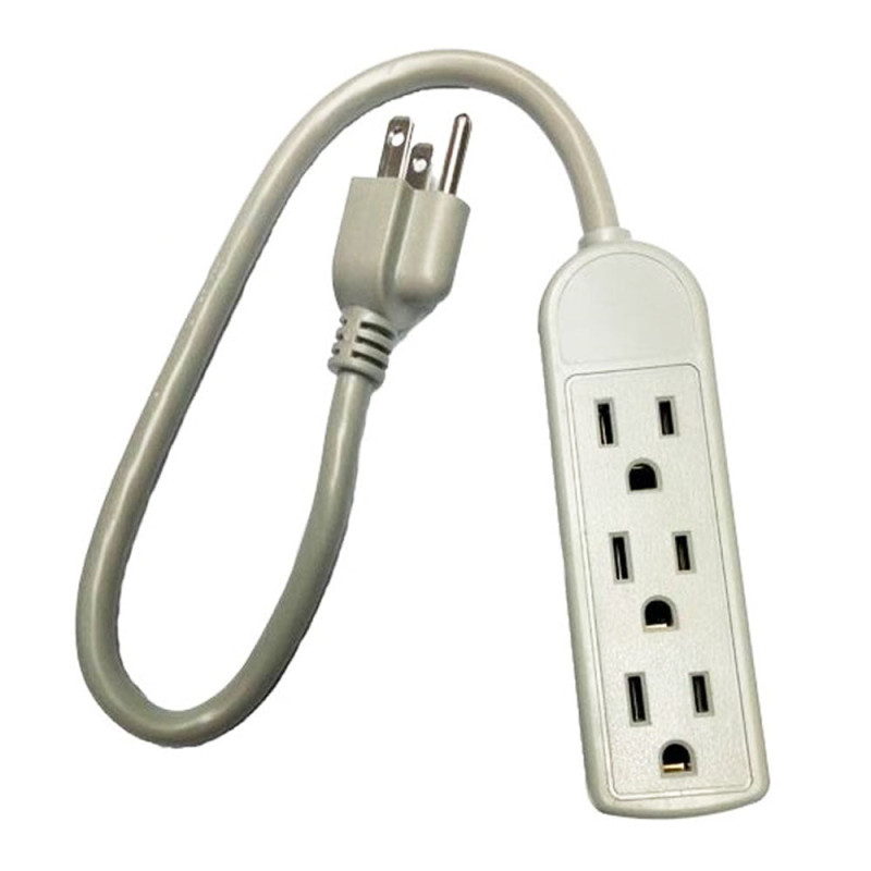 3 Outlet Power Strip PT777