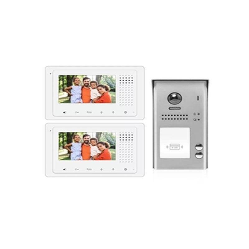 2 Apartment Kit with Two 4.3" Color Monitors 2EZ-DK-43322S/ID