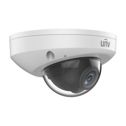 UNV 4MP HD Intelligent LightHunter IR 2.8mm Fixed Mini Dome Network Security Camera, Built-in Microphone IPC314SB-ADF28K-I0