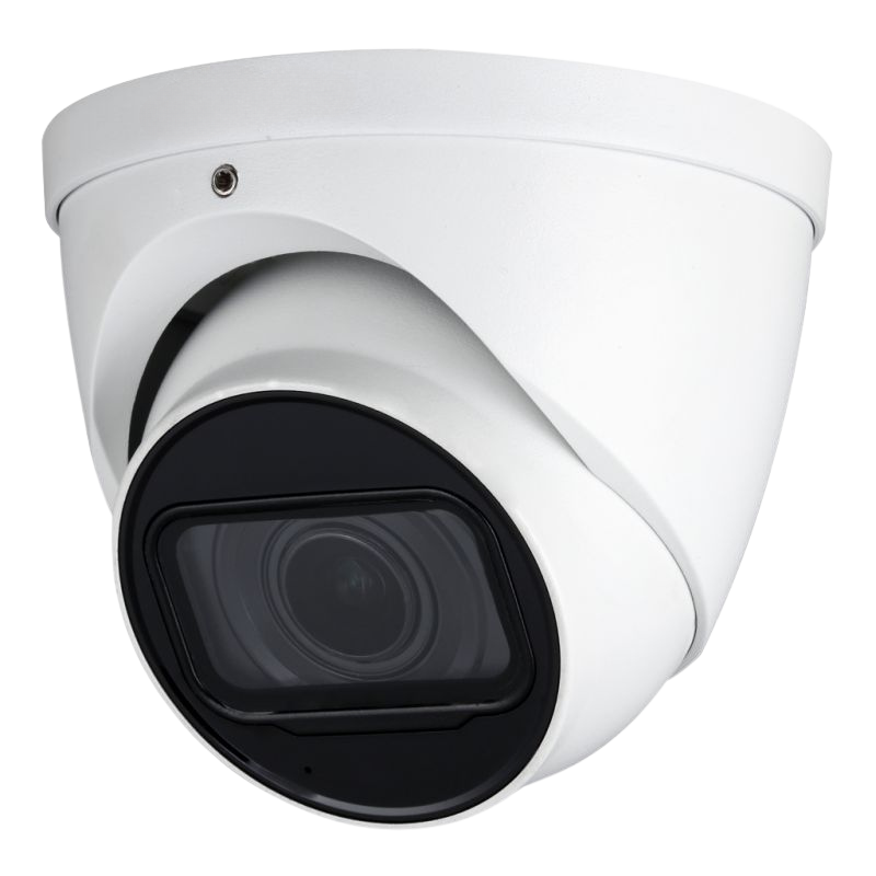 EV-IPT4M28 | 4MP 2.8mm Fixed, Built In Mic IR Turret AI IP Camera