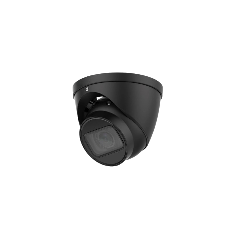 EV-IPT528B | 5MP IR 2.8mm Fixed, Built-in Mic Black Turret IP Camera