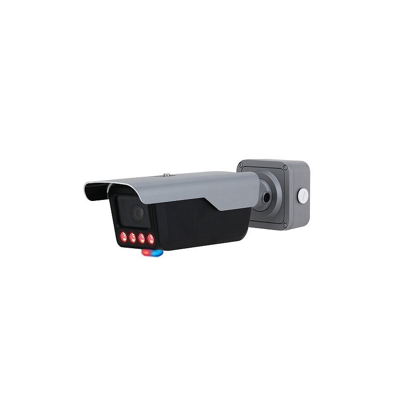 EV-LPR413 | 4MP Dual Illuminators License Plate Recognition IP Camera, Motorized Vari-focal Lens, Built-in Mic and Speaker
