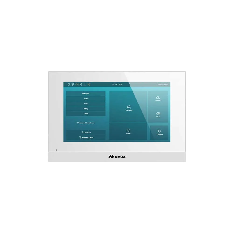 Akuvox Linux Built-In Wi-Fi 7" Indoor Unit C313WE
