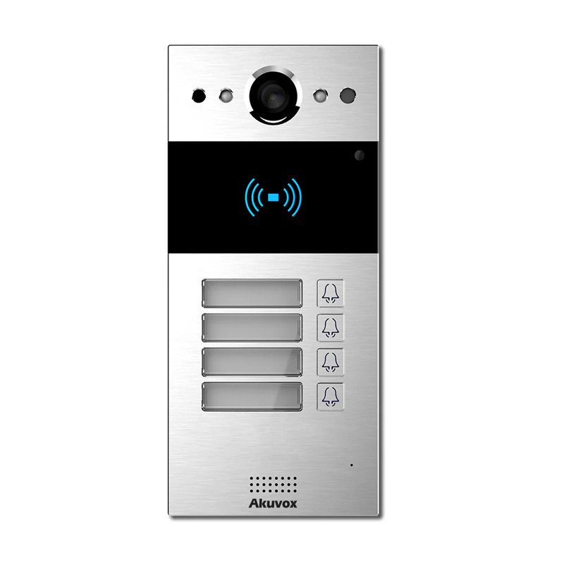 Akuvox Compact IP Door Intercom Unit 5 Buttons Surface Mount R20B5S