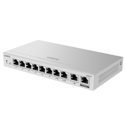 LR300G-P 10-Port Cloud Managed Router with 110 W PoE Budget
