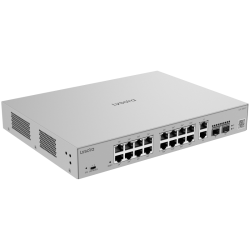 LCS-16GS-P 16-Port Cloud Managed PoE Switch with 250 W PoE Budget