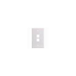 Wall Plate 2-Port White...