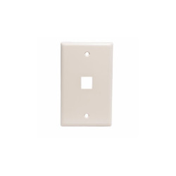 Wall Plate 1-Port White...