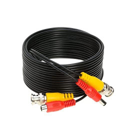 Siamese Premade BNC Cable 50ft Black SIME-PM50-B