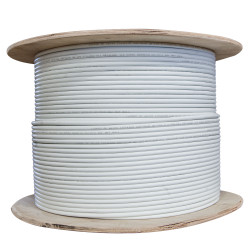 RG59-CCA-500W RG59 Cable 500ft White