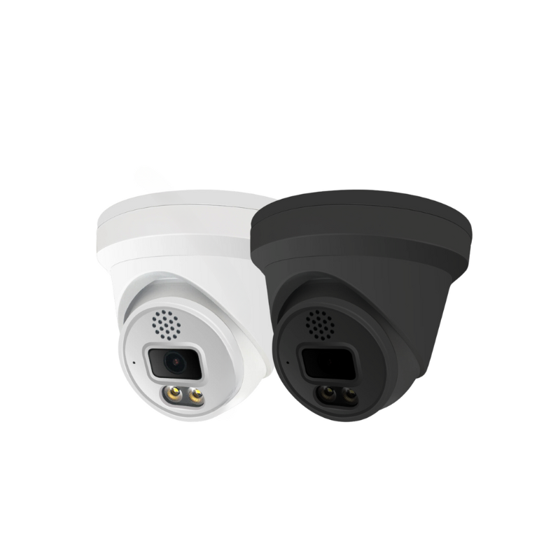 A8-716FAD | Full Color 6MP, 2.8mm Fixed, Two-Way Audio, Turret IP Camera