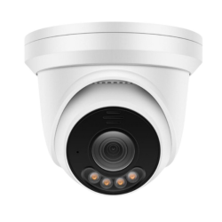 A5-TFM | Full Color 8MP, 2.7mm - 13.5mm Motorized Lens, Two-Way Audio, Turret IP Camera