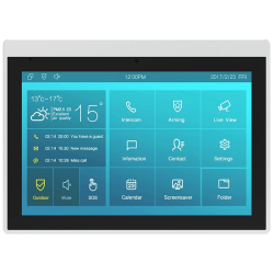 Akuvox 10" Android Indoor Monitor with Built-In Wi-Fi, Bluetooth X933S